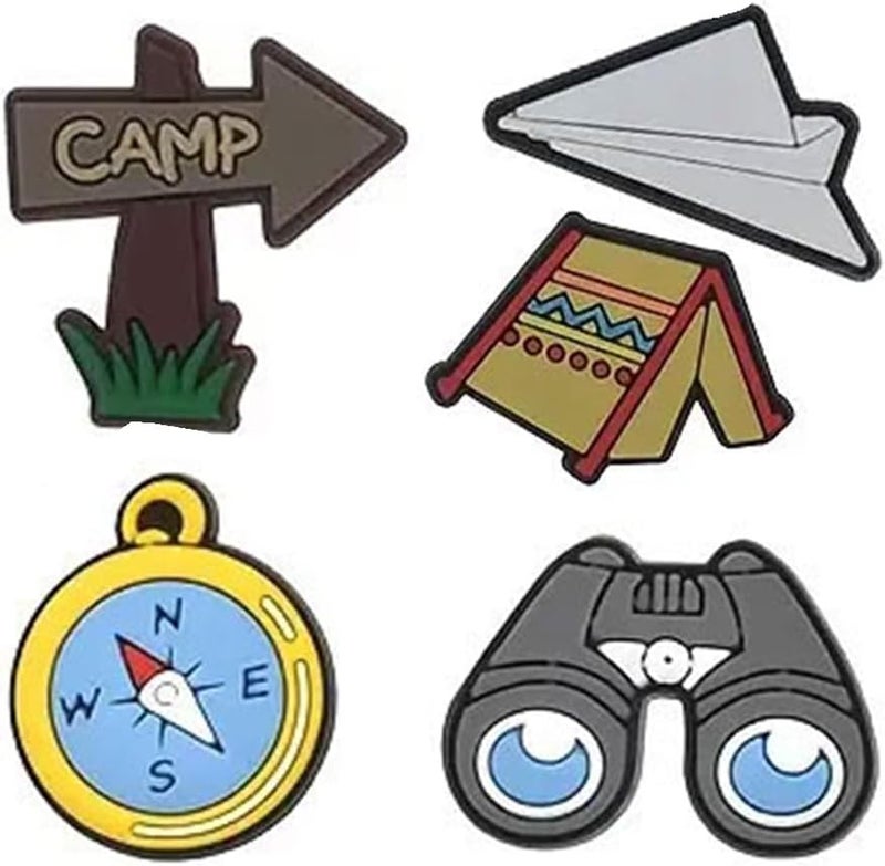 BOWNDY Different Shape Shoe Charms for Clog Decoration, Cute Pin, Bulk Pack, Random Assortment - Image 4